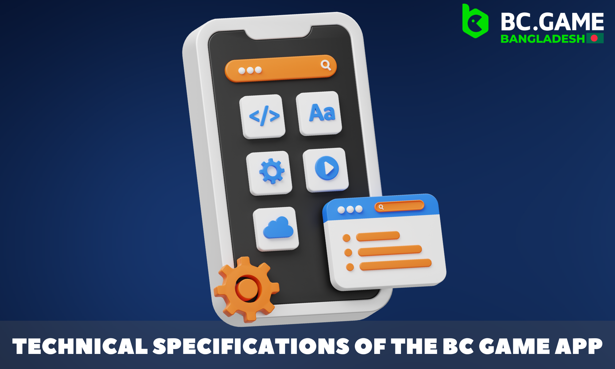 Overview of BC Game app features for Android and iOS
