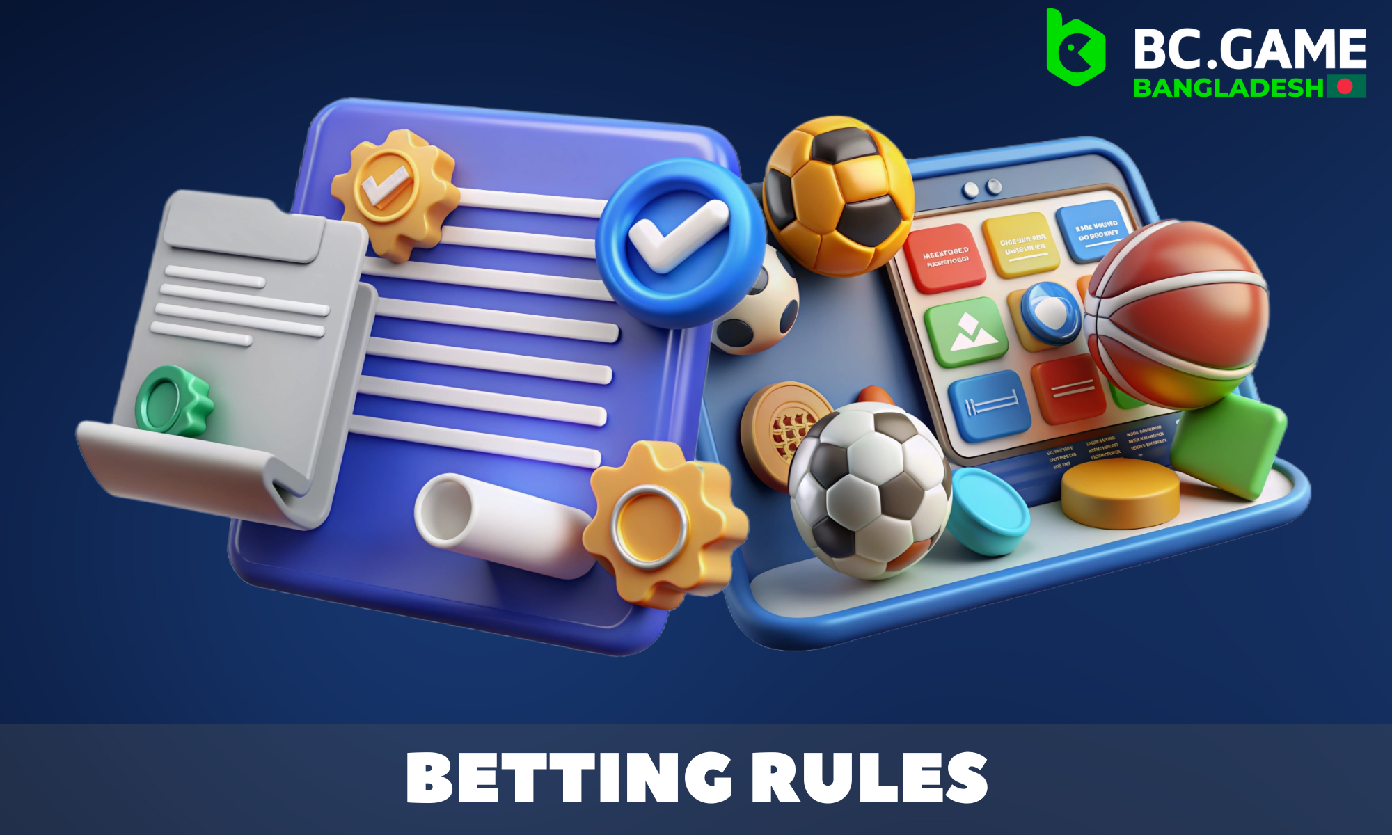 Basic rules for accepting bets on the BC.GAME website