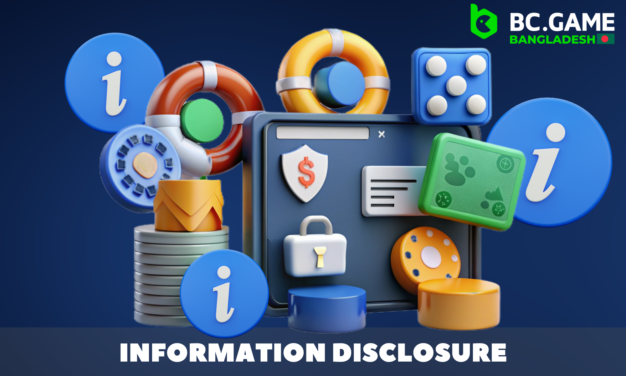 The main reasons why BC.GAME can disclose confidential customer data