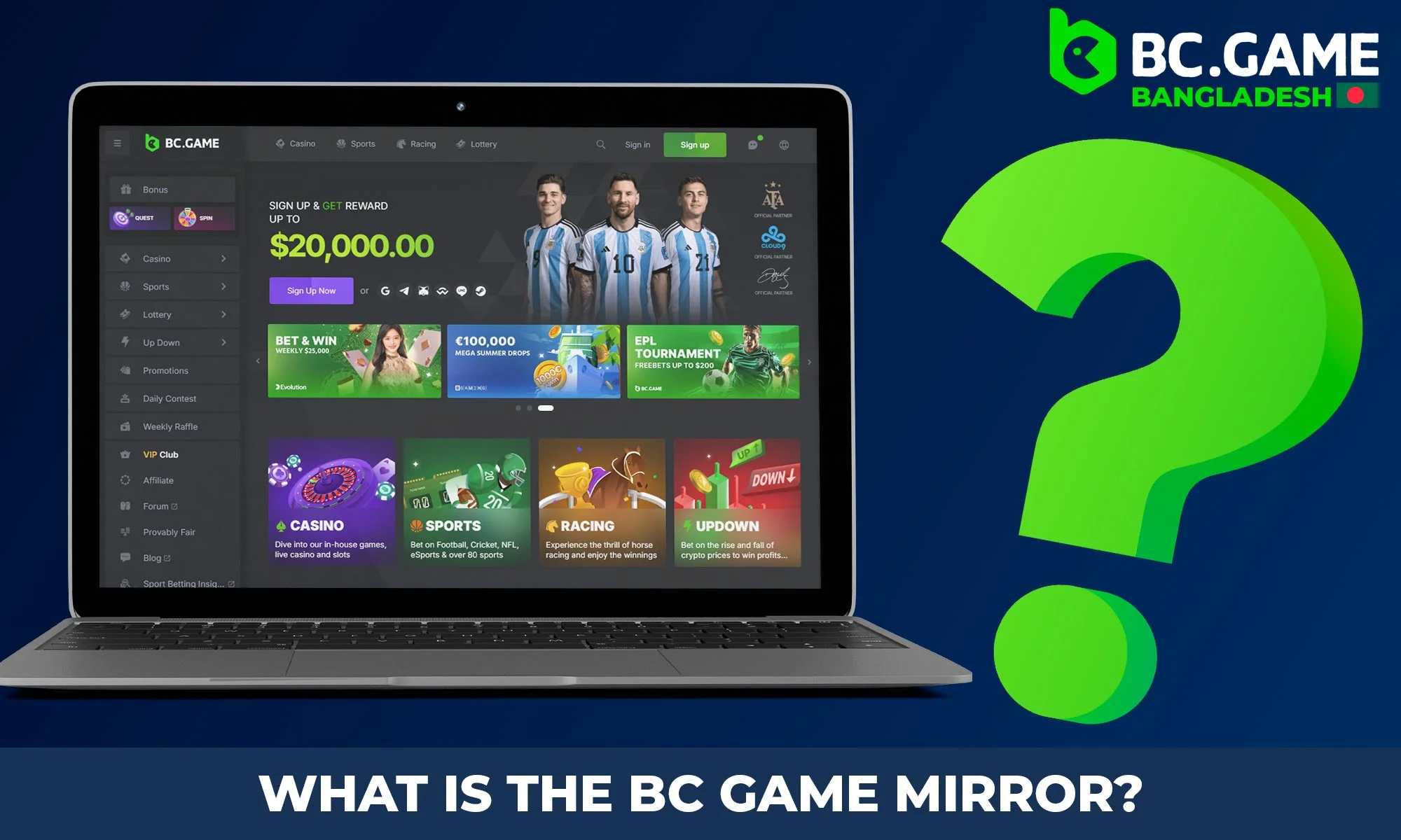 Definition of BC games mirror